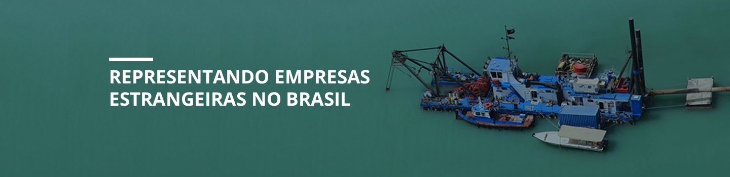 Representando empresas estrangeiras no Brasil