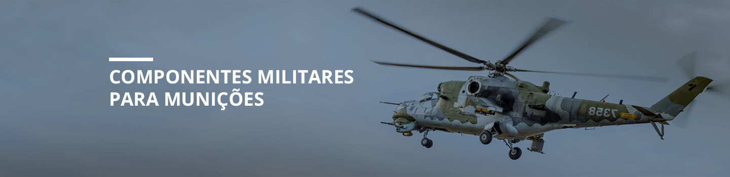 Componentes militares para munição